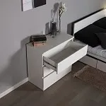 Комод Варма, 3 ящика, 80х78х40 см, эмаль белая | изображение 3