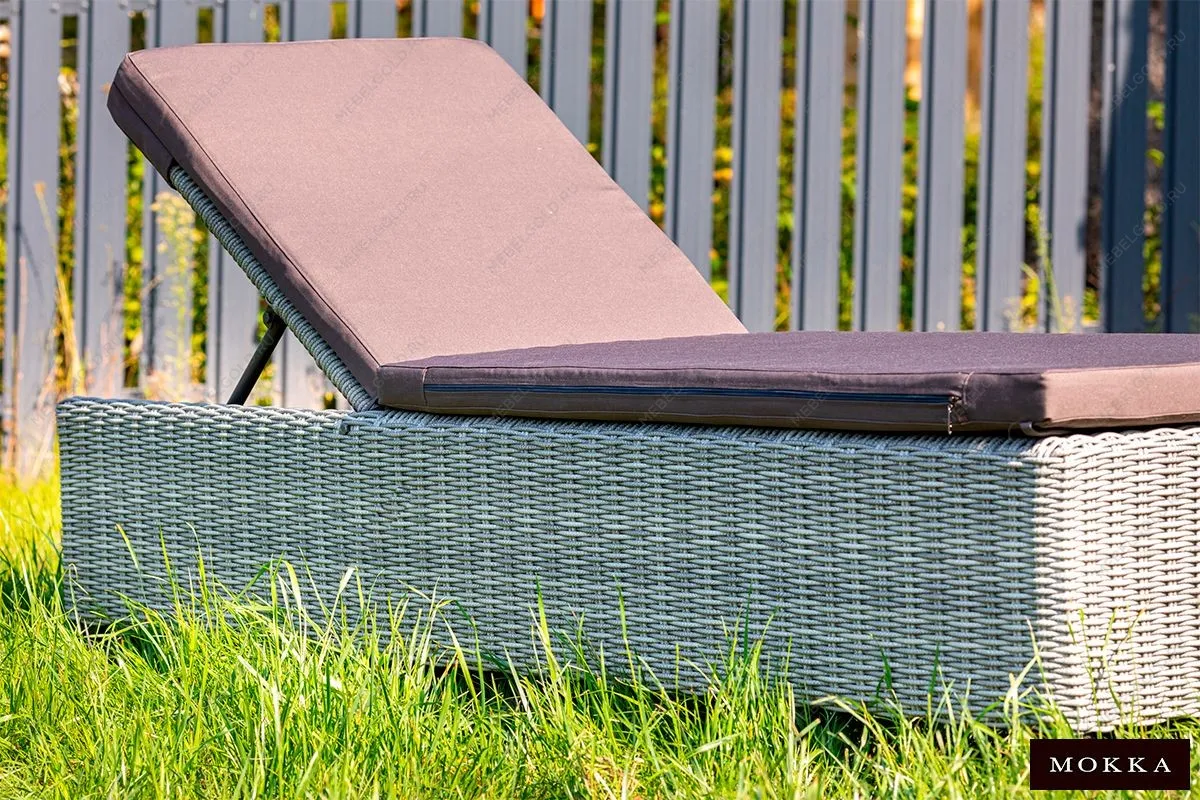MOKKA BELLA Шезлонг, цвет серый | изображение 6