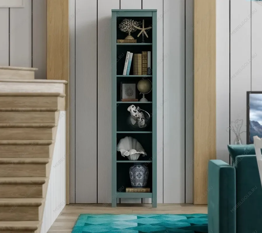 САГА стеллаж 50 темно-бирюзовый | изображение 4