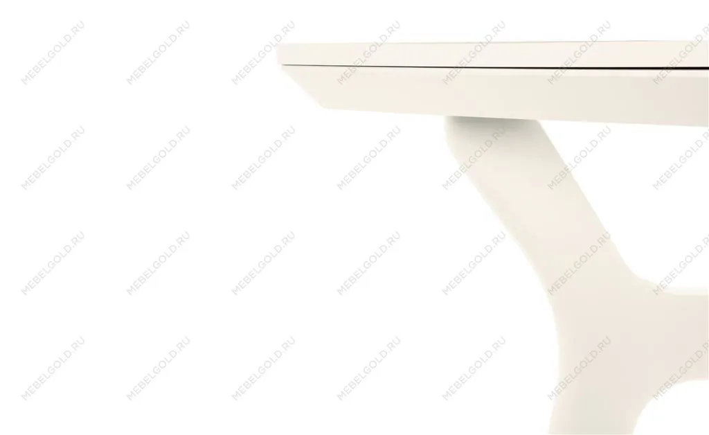 Стол Фиджи 1600(2100)х900, цвет слоновая кость | изображение 3