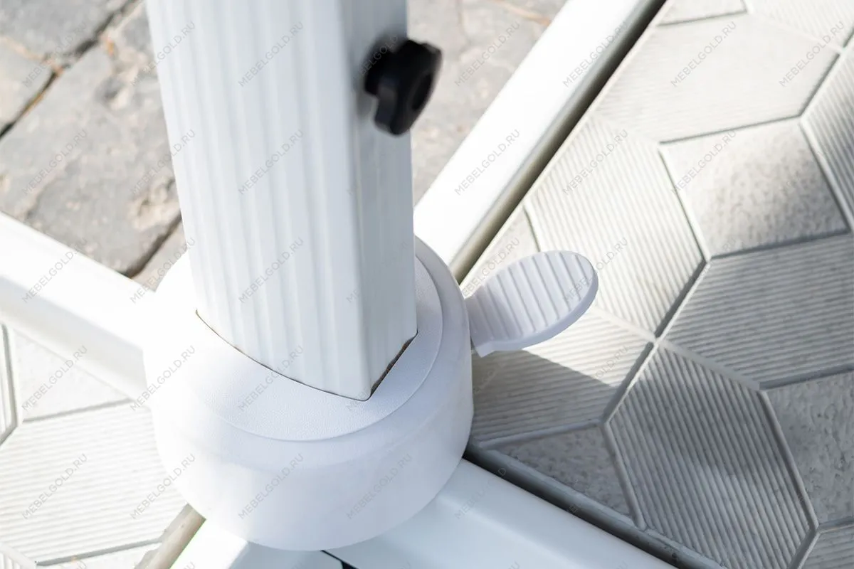 Зонт двойной Мадрид 3*3м, цвет песочный | изображение 9