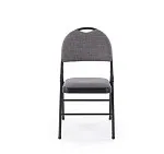 Стул складной Halmar K566 (черный/серый) | изображение 4