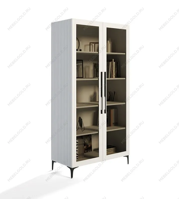 Витрина Стелла 2-ств белый