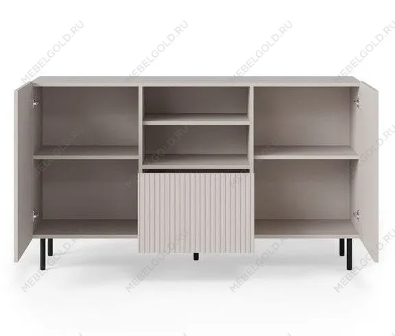 Комод Halmar PAXOS KM-1 (кашемир/черный) | изображение 6