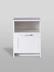 Тумба прикроватная Сириус, 1 ящик, 41х39х53 см, белая | изображение 3