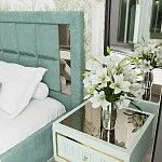 Кровать Замира 180x200 см оливковый | изображение 4