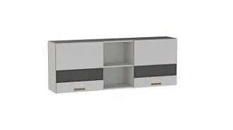 Шкаф ШСТ-160 NEW, Смарт (1600*316*600) Серый, 22620