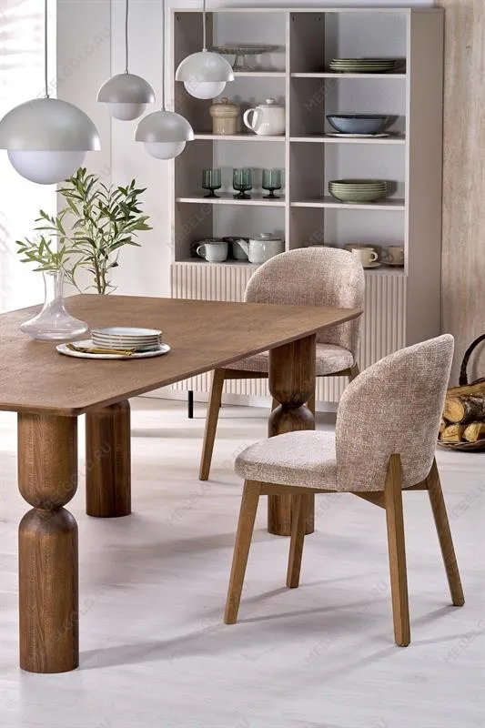 Стол обеденный Halmar MELTON раскладной (орех светлый/орех светлый) | изображение 15