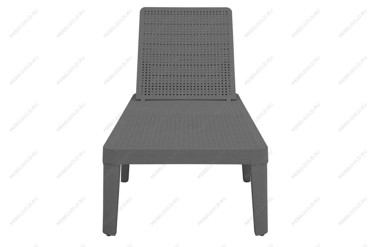 Шезлонг Tweet compact с матрасом, серый | изображение 3