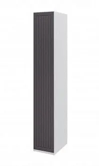 Шкаф-пенал Отис МН-039-07 П6 с фасадом МДФ (графит)