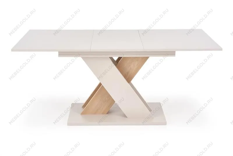 Стол обеденный Halmar XARELTO 130 (кашемир/дуб кремона) | изображение 2