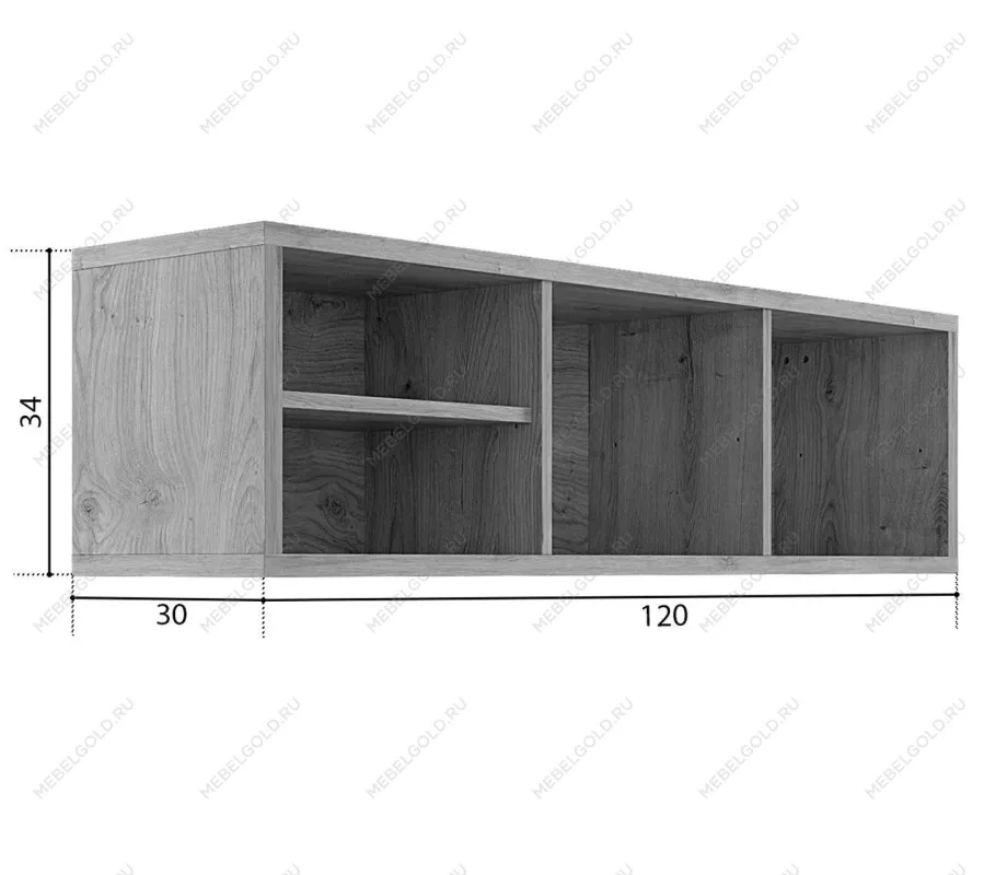 Центральный склад - Шкаф навесной Грейс SFW | изображение 2