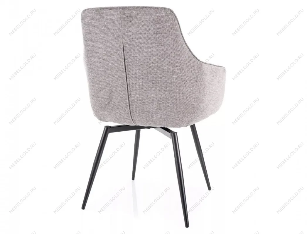 Стул кухонный Signal SERVIO Brego 07 поворотный (серый/черный) | изображение 3