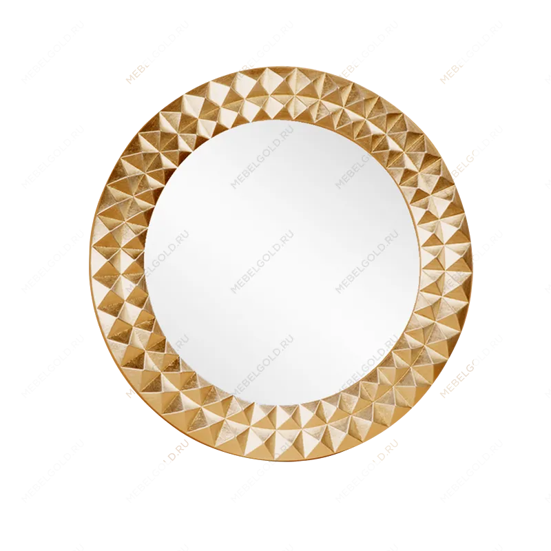 Зеркало круглое 1810(3) золото