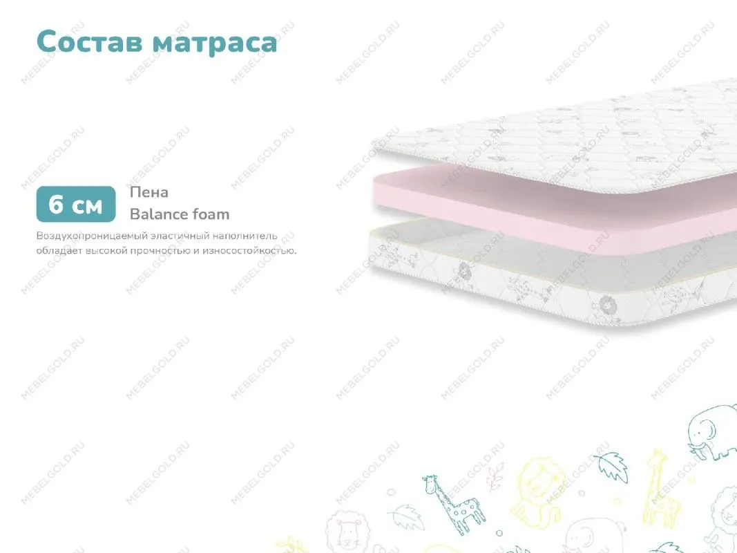 Матрас Дрёмушка Лайт 70х140 | изображение 1