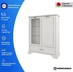 Шкаф с витриной Монако 1V1D1SL | изображение 1