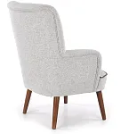 Кресло Halmar BISHOP (светло-серый/орех) | изображение 4