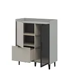 Шкаф комбинированный Модена Персидский жемчуг МН-048-24 | изображение 1