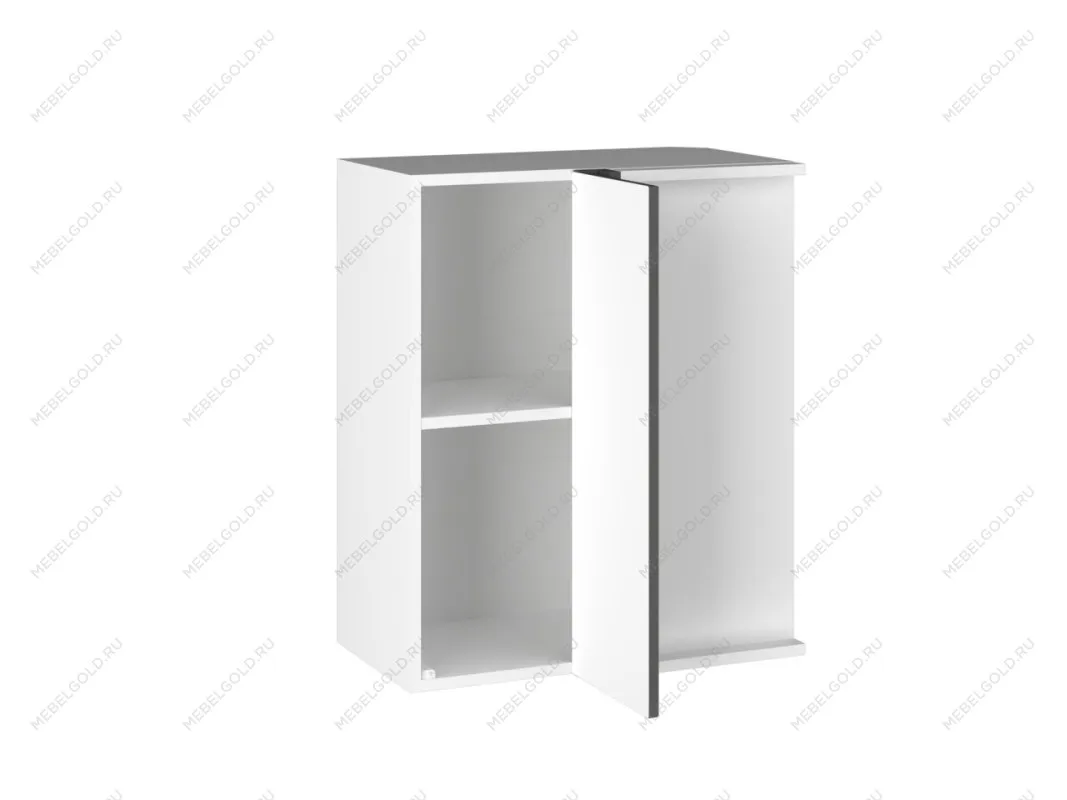 Шкаф ШВП-60 левый, Виста (600*350*720) Экокожа Серый, 26716 | изображение 1