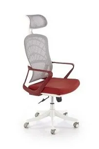 Кресло компьютерное Halmar VESUVIO 2 (корица/серый/белый)