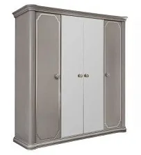 Шкаф Лали 4-дверный серый камень