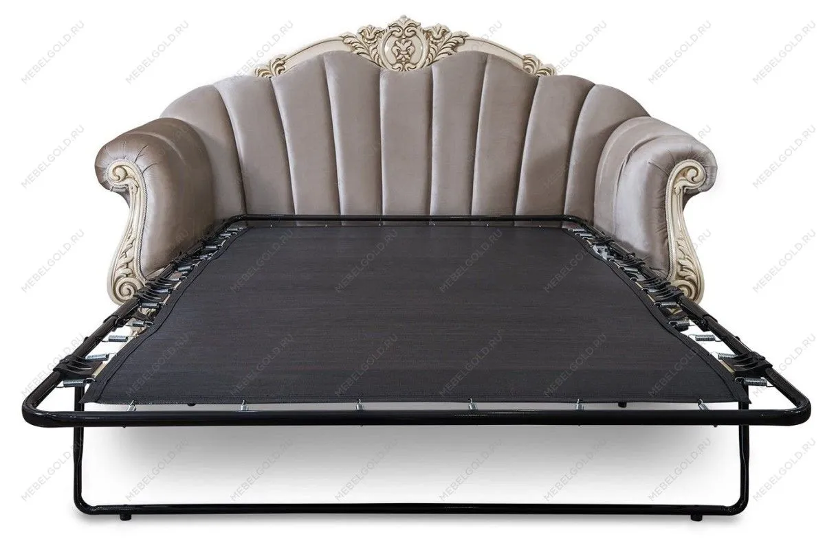 Диван Марселла 3х местный крем глянец | изображение 2