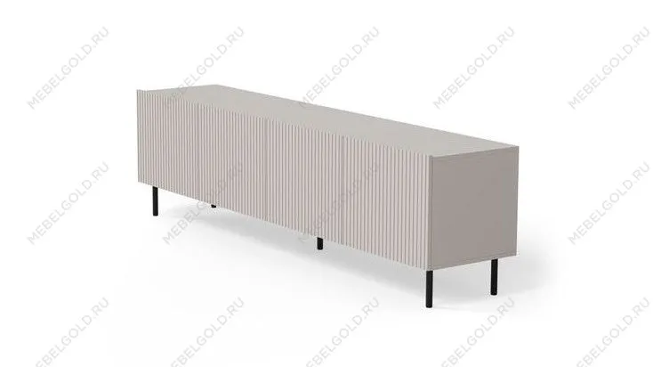 Тумба под телевизор Halmar PAXOS RTV-1 200 (кашемир/черный) | изображение 2