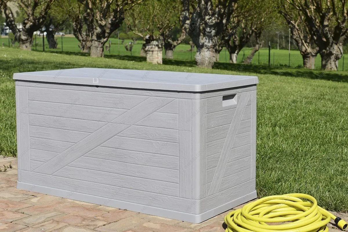 Сундук Toomax WoodLine, 420 л Светло-серый | изображение 2