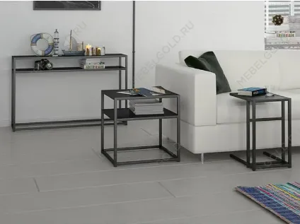 Стол журнальный Signal SYMPHONY D (черный) | изображение 1