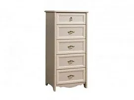 Комод (узкий) Венеция дуб седан ВНКМ-2