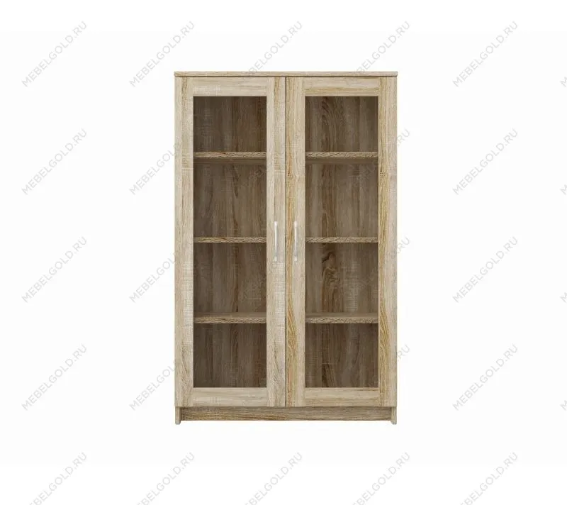 БРИМНЭС / СИРИУС тумба ИКЕА / IKEA 2 двери со стеклом 78х123 сонома | изображение 1