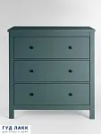Комод Сага, 92х51х100 см, темно-бирюзовый | изображение 5