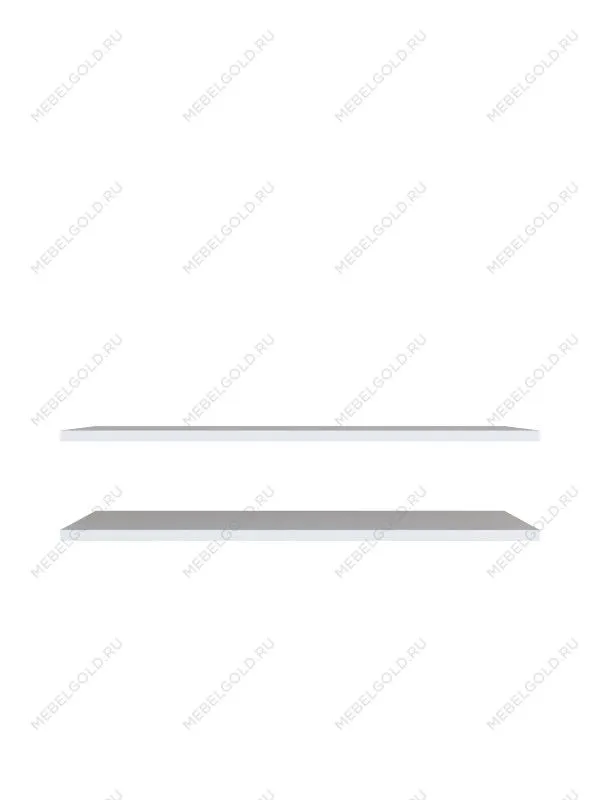 Комплект полок шкафа МОБИ (MOBI) POL/75/35 (2 шт.) к шкафу REG/75, белый | изображение 1
