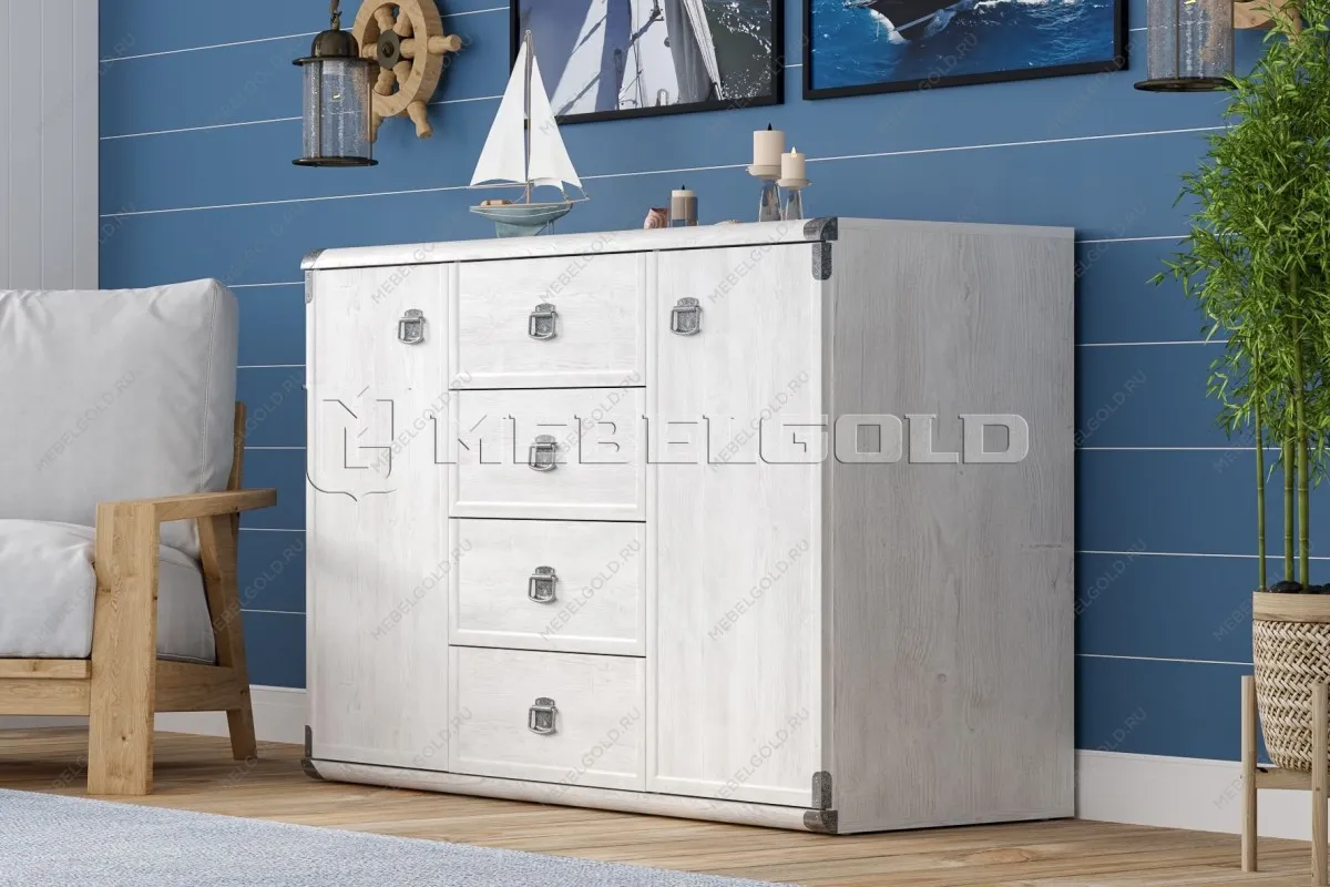 Тумба Индиана JKOM2D4S сосна каньон | изображение 2