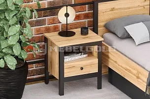 Тумба прикроватная Лофт KOM1S