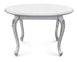 Стол Натали круглый белый глянец - Выставка Балашиха | изображение 2