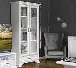 Шкаф с витриной Кентаки REG2W1S белый | изображение 4