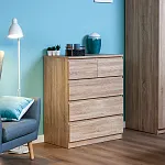 МАЛЬТА комод ИКЕА / IKEA 3+2 ящика 80х99 сонома | изображение 5