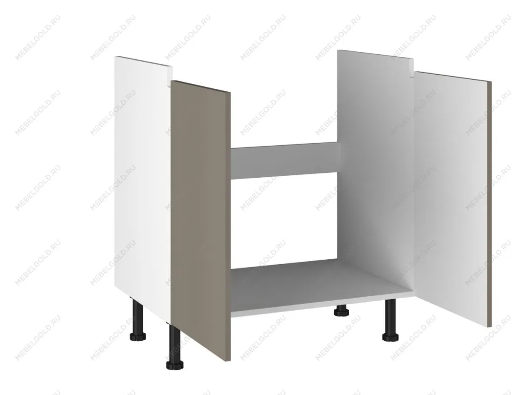 Стол под мойку СМ-80, Виста (800*520*870) Мокко, 25411 | изображение 1