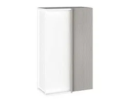 Шкаф 960 ШВП-60 правый, Виста (600*350*960) Экокожа Бежевый, 26519