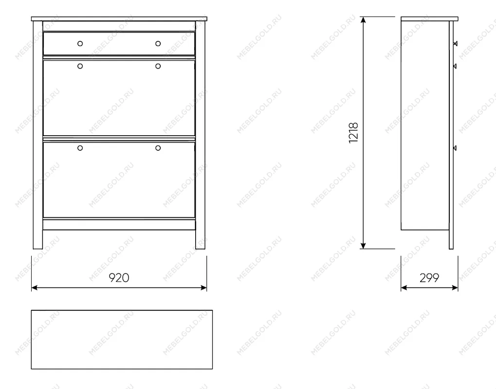 САГА тумба для обуви 92х122 темно-бирюзовая/ясень | изображение 1