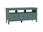 Тумба ТВ Сага, 3 ящика, 131х42х63 см, темно-бирюзовая | изображение 14