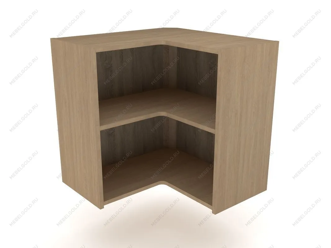Шкаф угловой ШУГ-60к, Женева (600*600*600) Дуб Палермо, 21943 | изображение 1