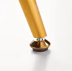 Кресло Halmar AMORINITO (светло-розовый/золотой) | изображение 9