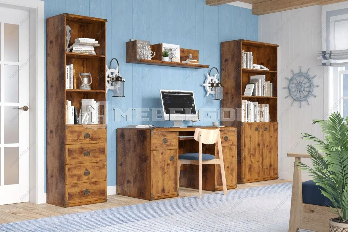 Стол письменный Индиана JBIU2D2S дуб саттер | изображение 4