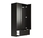 БРИМНЭС / СИРИУС Шкаф ИКЕА / IKEA комбинированный 2 двери и 1 ящик Дуб Венге | изображение 2