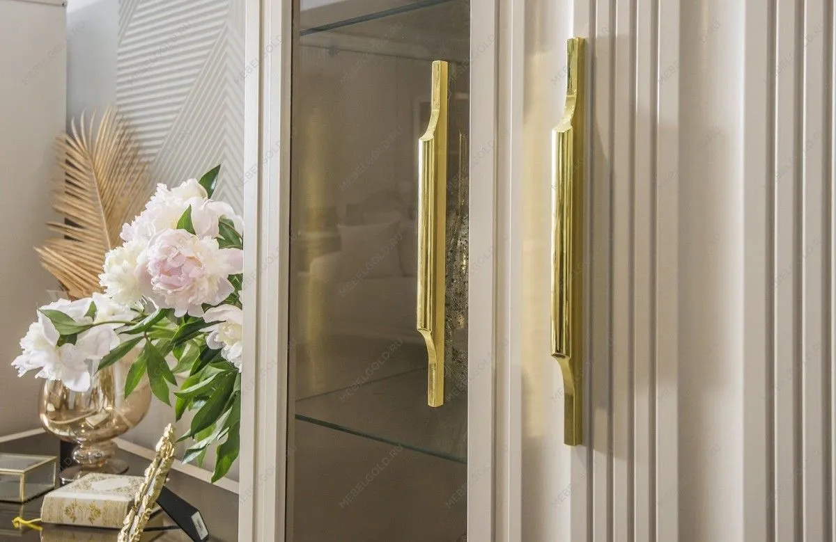 Витрина Замира 2-ств высокая бежевый | изображение 9