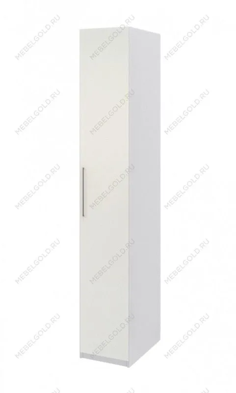 Шкаф-пенал Отис МН-039-05 П1 с фасадом ЛДСП (белый)