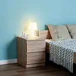 МАЛЬТА тумба ИКЕА / IKEA 2 ящика 40х54 сонома | изображение 5