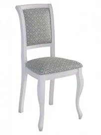 Стул Дионис (Белый/ ткань Santa Izumrud)